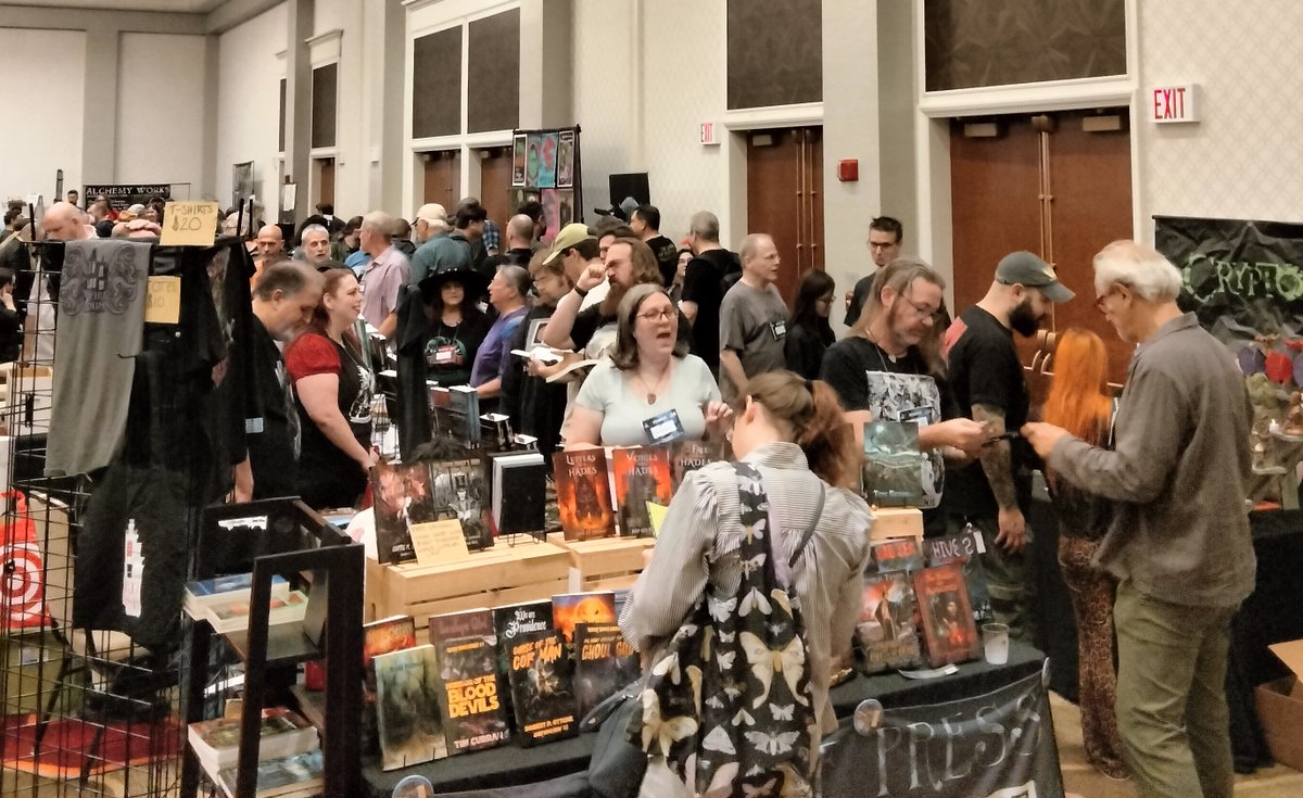 Our writeup/guide/review of <a href="/NecronomiConPVD/">NecronomiCon PVD</a> 2024 is now up!

Let us know if there was anything we didn't cover or answer.

Thanks again to everyone who stopped by and picked up a book, complimented our magazine, or just said hi!

baytalazif.com/necronomicon-2…