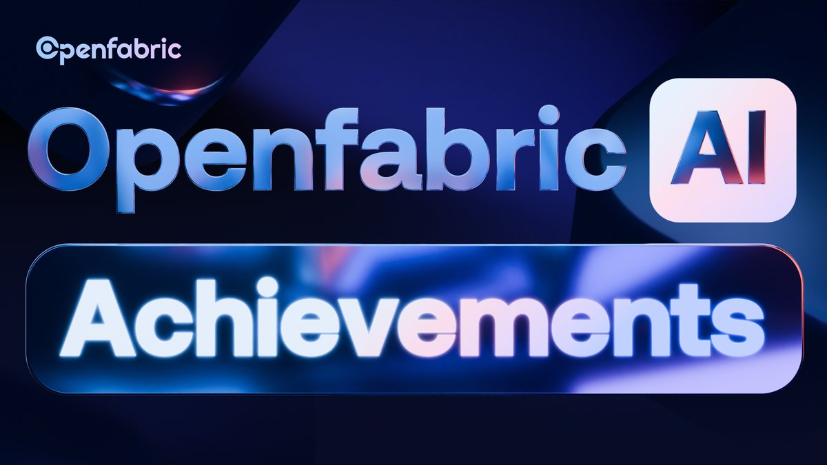 Openfabric has been around for over 5 years, building the internet of AI.

Over these years, we have accomplished many achievements.

Let’s take a look :