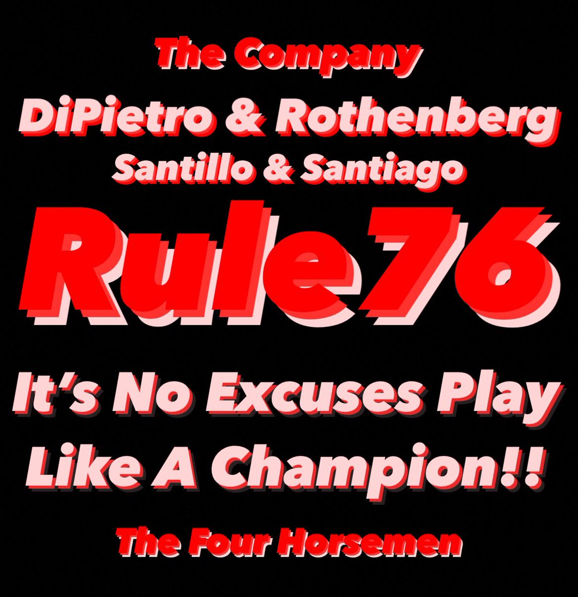 TheDnRCompany's tweet photo. It’s Rule76:
#TheCompany Is ⏰ Out Now‼️
It Feels Good Knowing All Four Horsemen Are Back❤️
Amazing Monday Show Gentlemen📻✅
1st One On 880AM Is In The Books📖
Rick Compared Dave To A Manatee🦭🤭
#RepBX
Start Series Vs #Nationals🇺🇸
#LGM
Off Day🛏️💤
#Liberty🗽
Vs #Mecurcy🏀 https://t.co/YJ3tzdd1ow