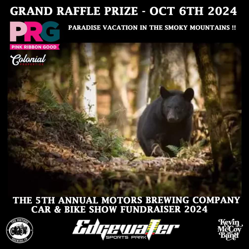 BrewMotors's tweet photo. NEED A VACATION ?????
Any Car, Bike or Truck registered at The Motors Brewing Company Car &amp; Bike Show Fundraiser for @PinkRibbonGood -  will score a grand raffle prize ticket for a chance to head to the mountains !!! 
 #NoOneTravelsThisRoadAlone
https://t.co/DSZUDTpafO https://t.co/BRiF6BJLCP