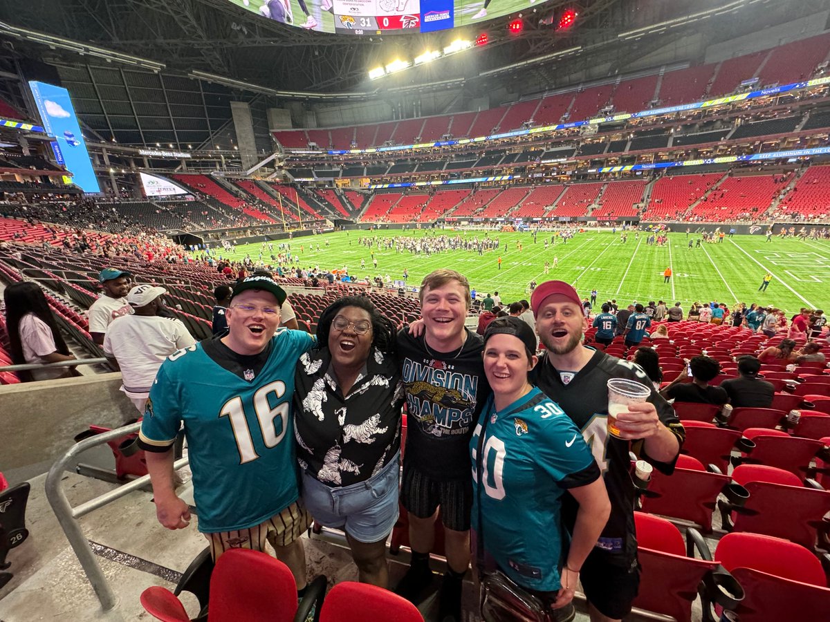 bcb_atl's tweet photo. Not a bad little result there on Friday! 😉 Thanks to everyone that came and hung out, great to see familiar faces again and meet some new ones as well! We will be back at @AtlRepublic on September 8 for week 1 as we take on the Dolphins - Kickoff is at 1pm!
#DUUUVAL
#IWATJ https://t.co/cZ6n94LAJd