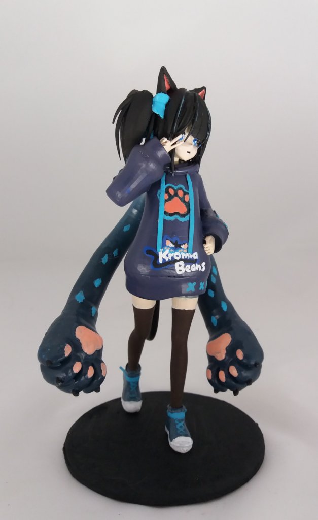 A miniature Kromia Bean. Thanks to Med-Chan for the commission. #3Dprint #VRChat
