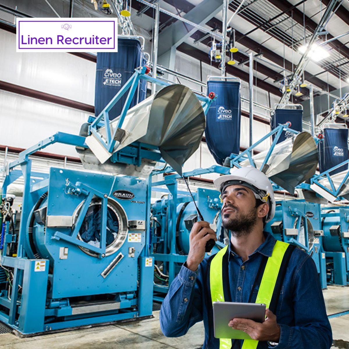 Looking for top maintenance talent for your commercial laundry operation?

As your go-to commercial laundry headhunter and industrial laundry recruiter, Linen Recruiter specializes in connecting you with the industry's best. 

Contact us at 518-848-1028 to start a search.