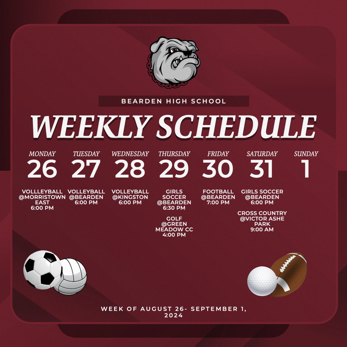 @BeardenHSAthletics (@beardenhsathle1) on Twitter photo 