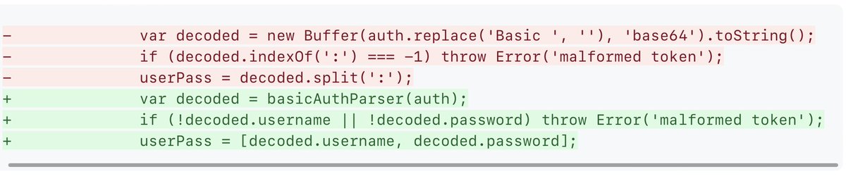 rimunroe's tweet photo. @ag_dubs Wow I just found the DM logs from when Benjamin Coe figured it out what was happening and the offending lines of code. It was in the middle of a rewrite of the whole registry https://t.co/f0m5PbWLCN https://t.co/qAQyjTqpkE