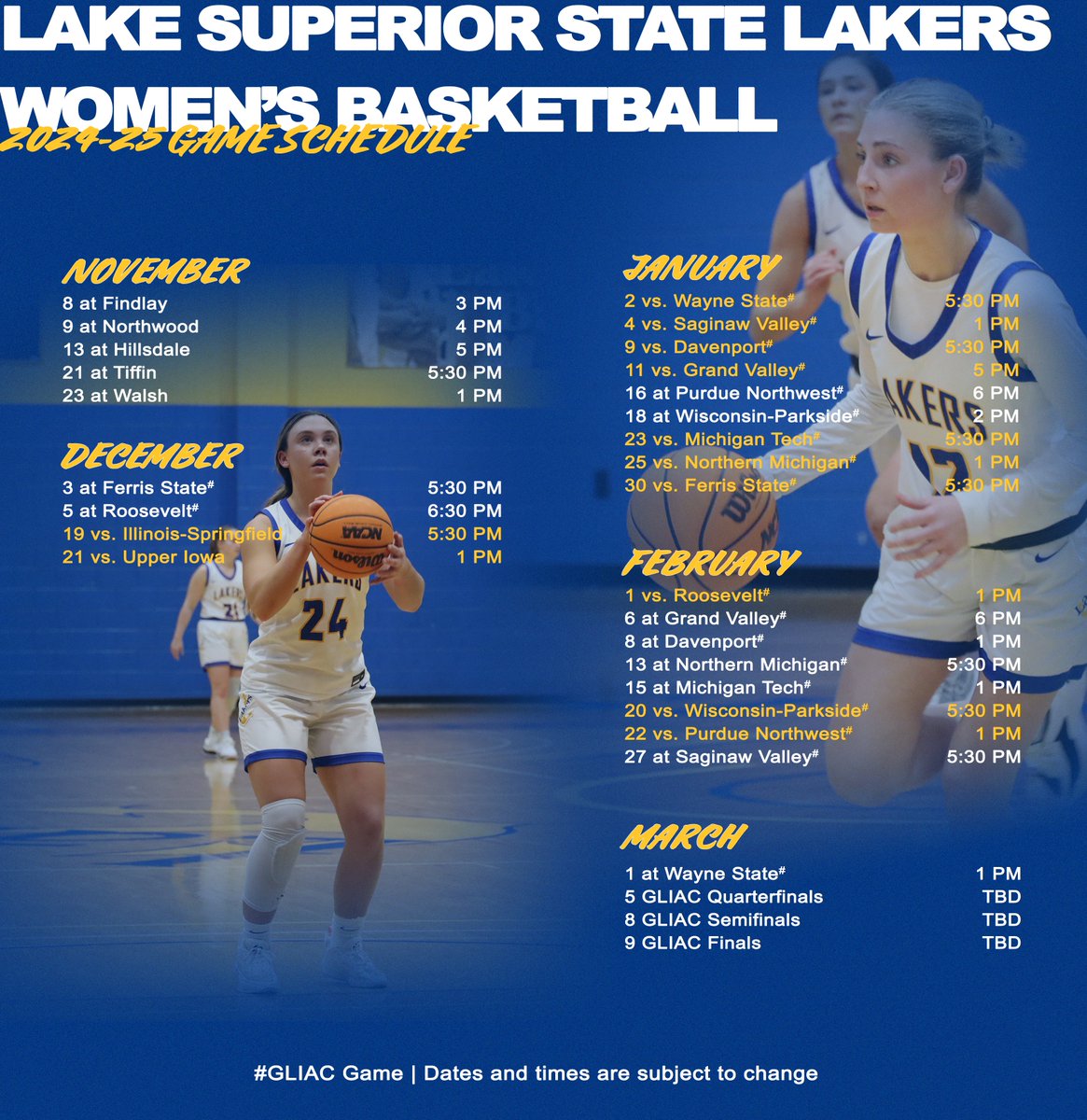 LSSU Women's Basketball tweet media