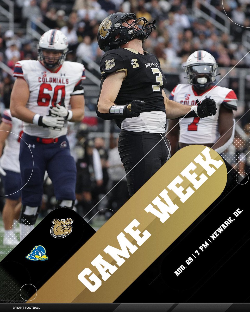 IT'S GAME WEEK!

The Bulldogs begin the 2024 season on Thursday at Delaware.