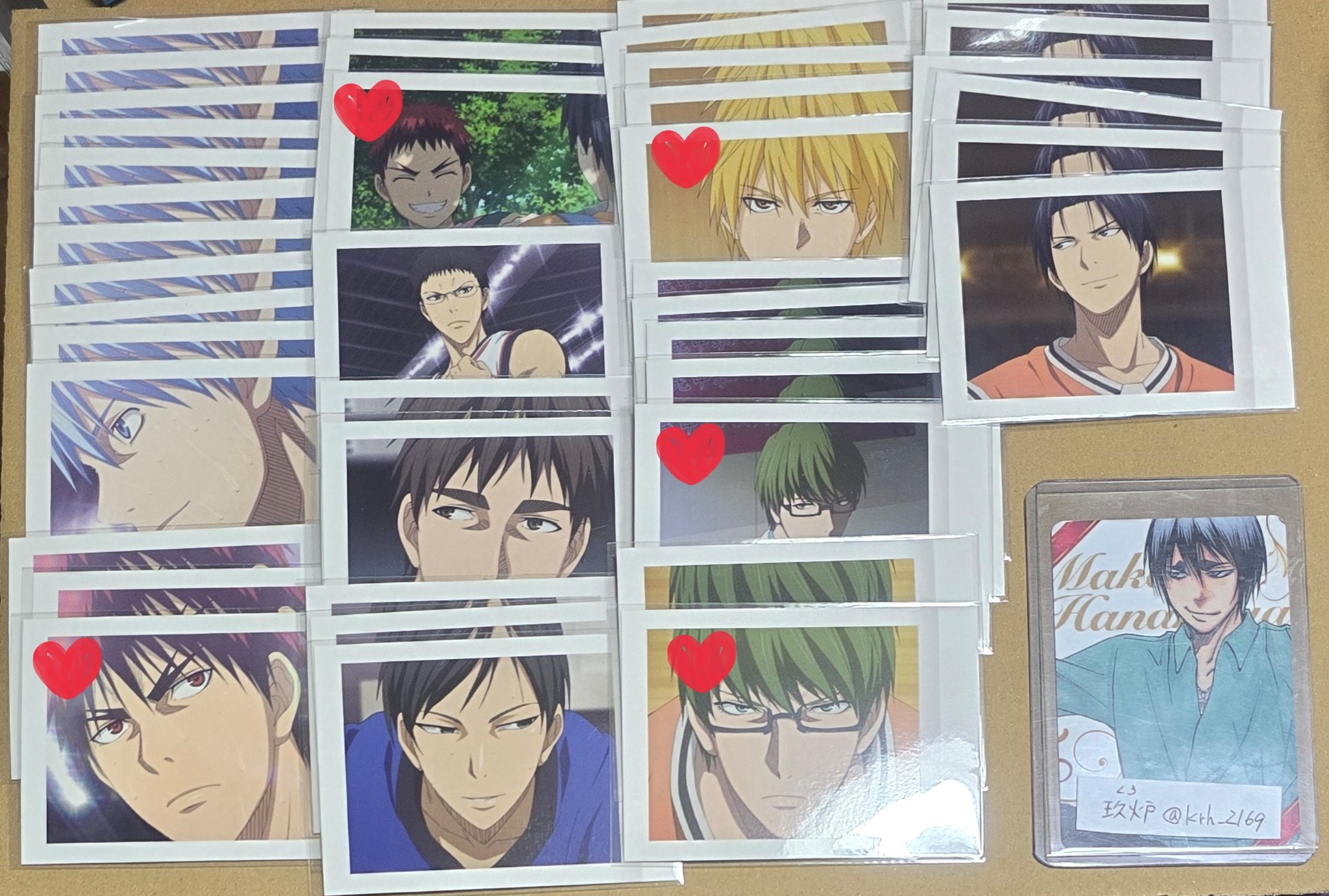 黒子のバスケ 黒バス 黄瀬涼太 黛 赤司 緑間 紫原 高尾 BANDAI - 黒子のバスケ 黒バス カード 黄瀬涼太 青峰大輝 紫原敦