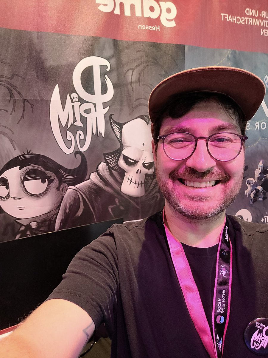 PRIM_adventure's tweet photo. Gamescom was amazing! Thank you so much to everyone who stopped at our booth - your feedback is so encouraging! 🖤

Also, I'm a little sad, since it probably was the last time I could show PRIM in Cologne... https://t.co/WYmtY0tg9M
