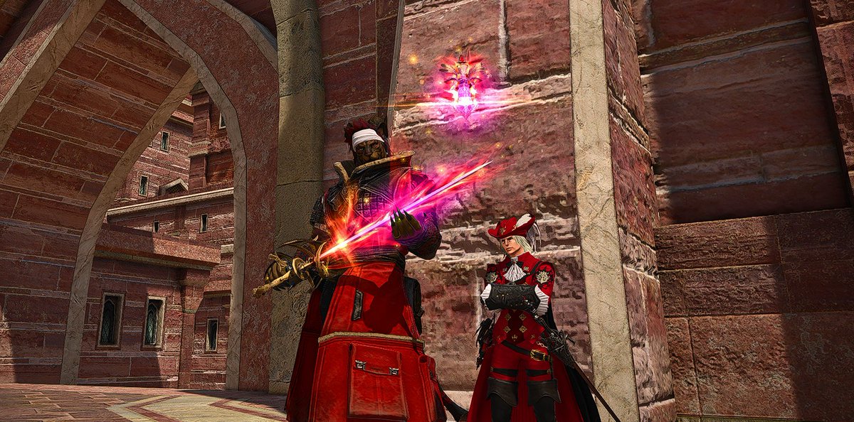 I can't say... It's been ages since I saw my master. And seeing myself now and back when I started being a Red Mage... I walked a long path.