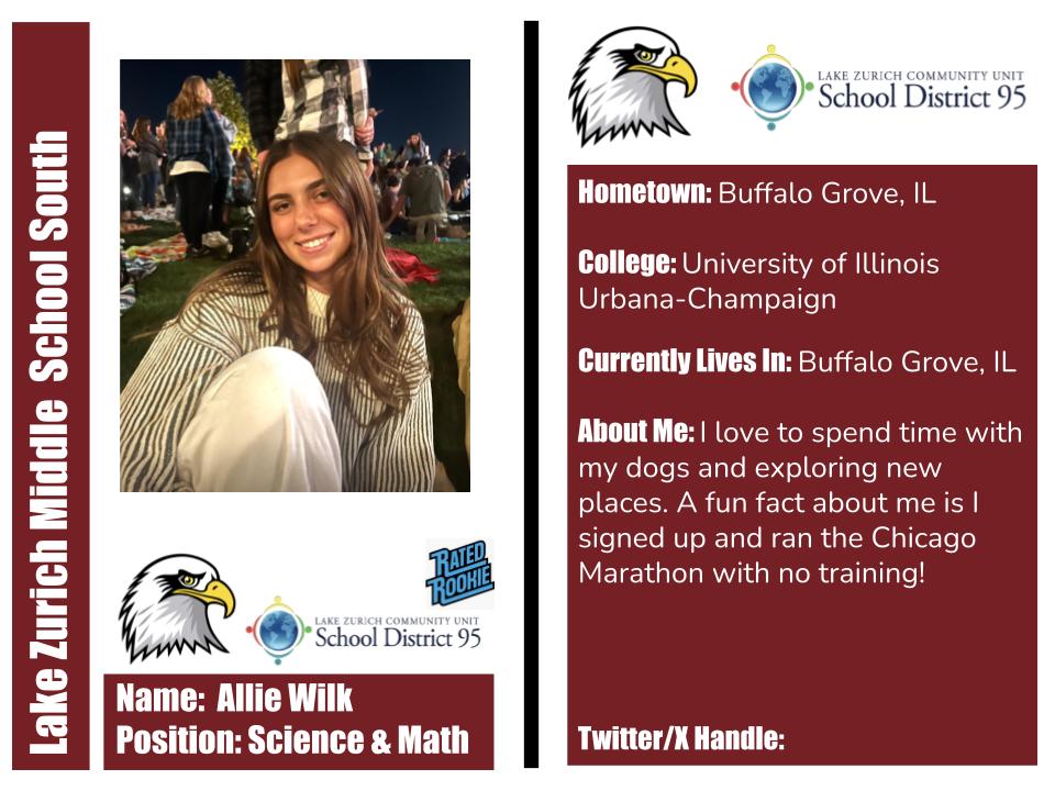 Katie Dengler, MA, NBCT (@katieedengler) on Twitter photo Allie Wilk joins the Middle School South staff as a new member of the math&science teams!
Welcome to the D95 family, Allie!
#IgniteandInspire95
<a href="/GalltKelley/">Dr. Kelley Gallt</a> @astallionEDU <a href="/MrDenglerD95/">Anthony Dengler</a> @AubreyDeMuthD95
#LZDistrict95 Allie Wilk joins the Middle School South staff as a new member of the math&science teams!
Welcome to the D95 family, Allie!
#IgniteandInspire95
<a href="/GalltKelley/">Dr. Kelley Gallt</a> @astallionEDU <a href="/MrDenglerD95/">Anthony Dengler</a> @AubreyDeMuthD95
#LZDistrict95