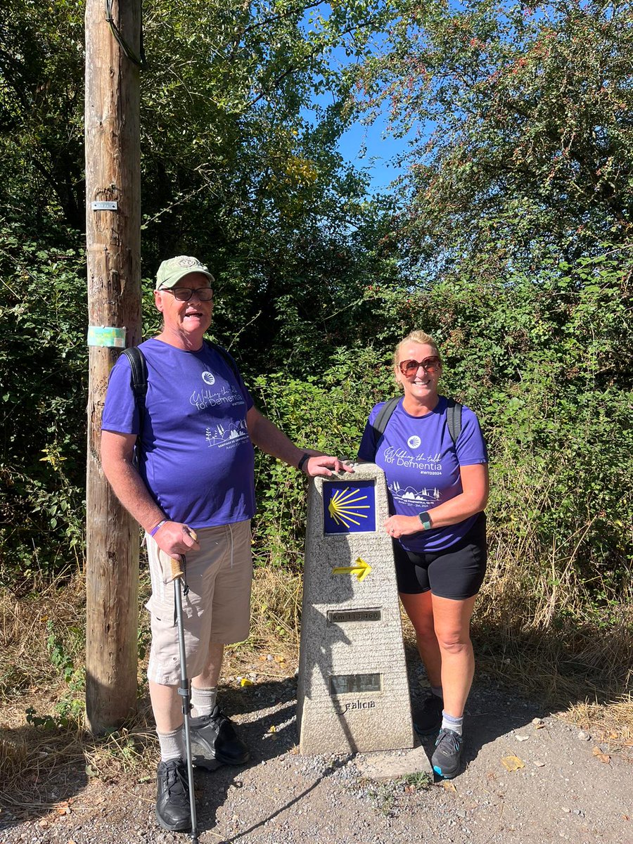 alzheimersocirl's tweet image. Wishing our intrepid Dementia Research Advisory Team members John Crowley and Kathleen Cahill and Research &amp;amp; Policy Manager Dr. @lauraoph the very best of luck as they begin their 4 day trek along the Camino de Santiago as part of the Walking the Talk for Dementia research…