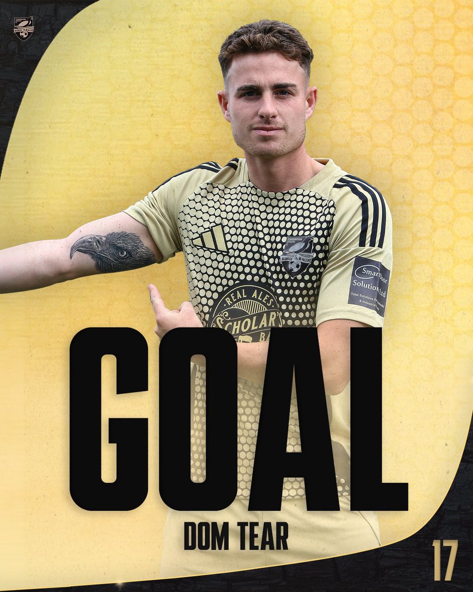 safc's tweet photo. 5' GOAL for Scarborough! Dom Tear, the man of the moment, picks up a loose ball and brilliantly lobs the Chester goalkeeper from outside the box. Absolute scenes in the away end as the Scarborough fans go wild! This lad just can’t stop scoring right now. Fantastic stuff! 👏🔥

CFC [0-1] SAFC  
#safclive