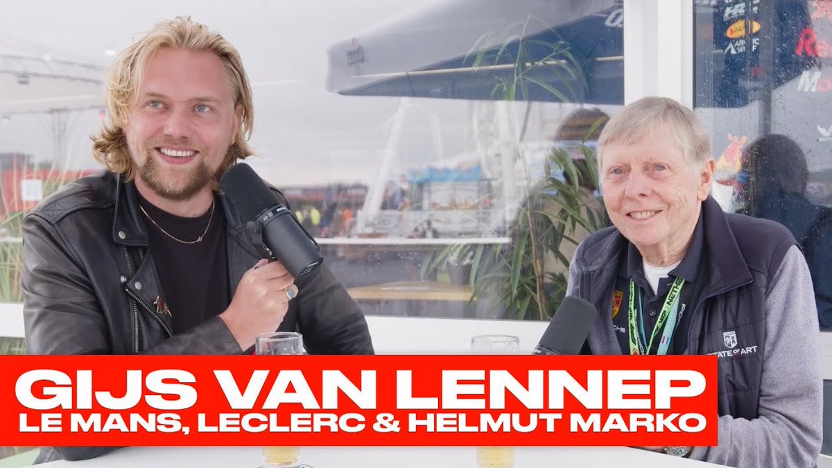 Joost sprak in Zandvoort met Nederlands autosport-icoon Gijs van Lennep over zijn carrière, de nieuwe generatie en zoveel meer!

#37 - RACE-ICOON Gijs van Lennep over winnen van Le Mans, Helmut Marko en de nieuwe generatie in de F1! - GP NEDERLAND

youtu.be/Kxbn-ZES_g0?si…