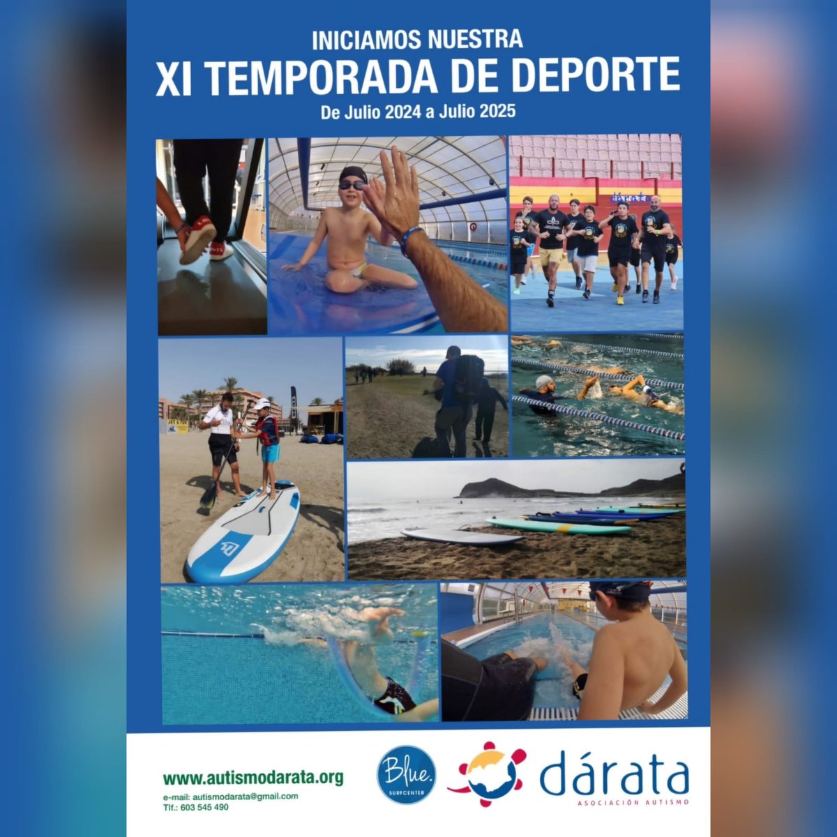 AutismoDarata's tweet photo. Seguimos y no paramos, XI Temporada deporte Autismo dárata. #PequeñosPasosGrandesLogros 
#deporteparatodos #deportedarata #Autismos #autismo #TEA #autista https://t.co/vL9deS6OSF