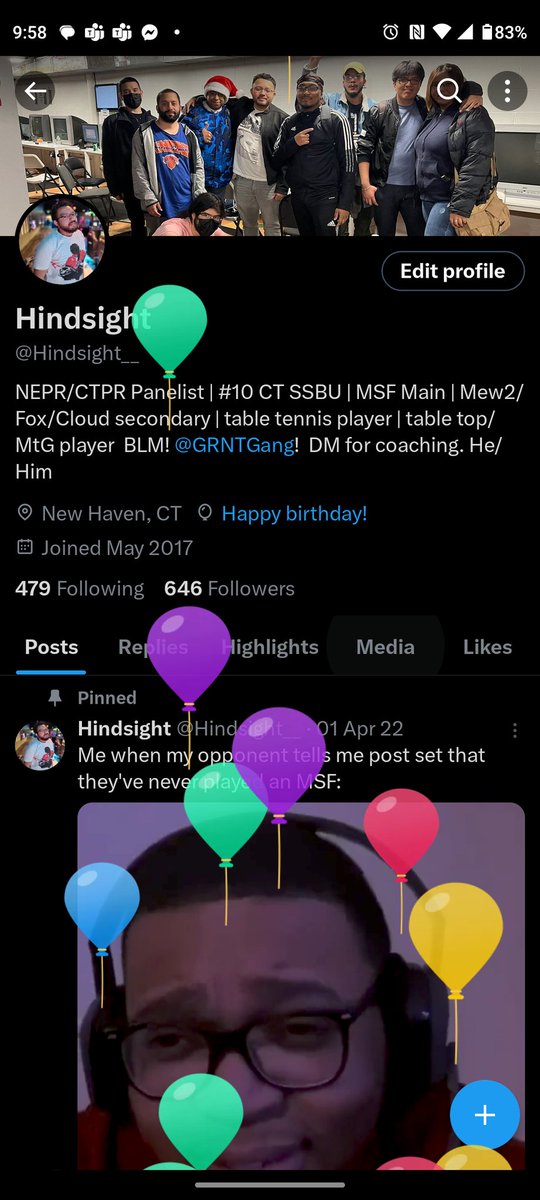 Hindsight tweet media