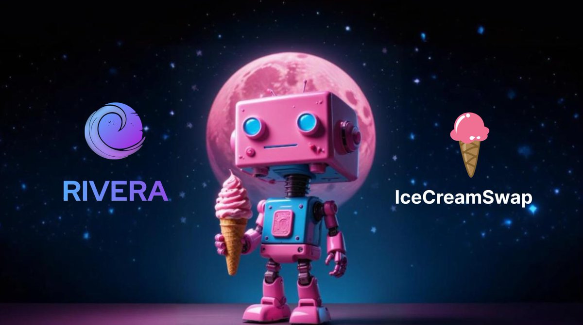 Rivera_Money_'s tweet image. Rivera is thrilled to join forces with @icecream_swap, the ultimate DeFi solution! 🍦
With their AI-powered DEX aggregator and seamless direct bridging, DeFi just got a whole lot sweeter. 🍡

Stay tuned for exciting updates as we revolutionize DeFi together! 🌐✨