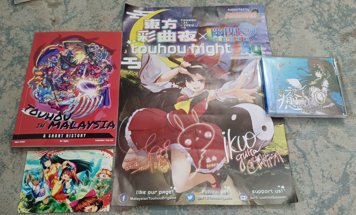 As always it was great seeing <a href="/MTBtohoBrigade/">MsiaTouhouBrigade</a> again this year. Thank you so much to <a href="/TAMUSIC/">TAM🎻🎹⛩🌏</a> for coming back!! It was great seeing your performance on stage! Hope I get to see you in Malaysia again next time!!