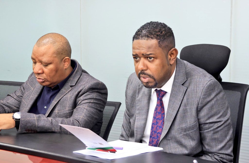 Abdishukri Osman, MPRSK (@abdishukriosman) on Twitter photo <a href="/Kenya_Ports/">Kenya Ports Authority</a> Chairman Hon. <a href="/DaluTayari/">Benjamin Dalu Tayari</a> And MD Capt. William Ruto When They Joined Trade CS <a href="/Waziri_Mvurya/">H.E Salim_Mvurya, EGH.</a> In Discussing The Progress Of Dongo Kundu (Mombasa) And Lamu Port Special Economic Zones. Also Present Were PS <a href="/PSAhassan/">PS Abubakar Hassan Abubakar, CBS</a> <a href="/lapsset/">LAPSSET</a> Chairman Hon. Ali Mbogo & CEO Stephen Ikua. <a href="/Kenya_Ports/">Kenya Ports Authority</a> Chairman Hon. <a href="/DaluTayari/">Benjamin Dalu Tayari</a> And MD Capt. William Ruto When They Joined Trade CS <a href="/Waziri_Mvurya/">H.E Salim_Mvurya, EGH.</a> In Discussing The Progress Of Dongo Kundu (Mombasa) And Lamu Port Special Economic Zones. Also Present Were PS <a href="/PSAhassan/">PS Abubakar Hassan Abubakar, CBS</a> <a href="/lapsset/">LAPSSET</a> Chairman Hon. Ali Mbogo & CEO Stephen Ikua.