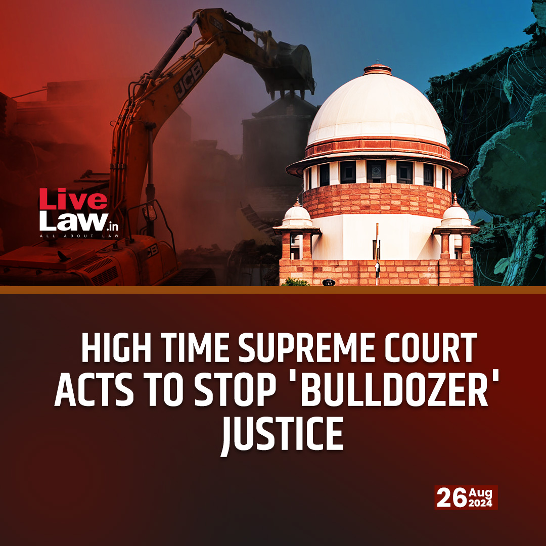 “The pattern of bulldozer justice has now grown into a serious threat to the rule of law and the justice system. If this practice continues unchecked, it will erode public confidence in the judiciary and diminish the relevance of the court system itself”
Read more: