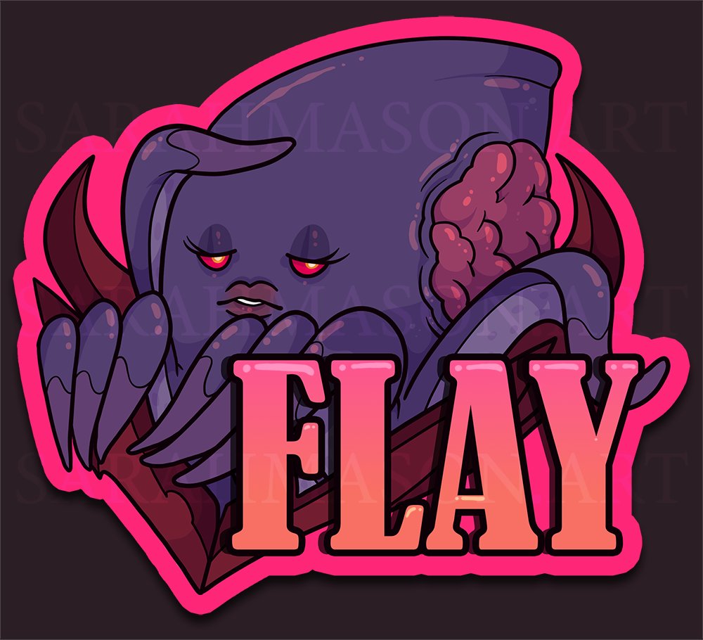 SarahMasonArt's tweet image. This is the silliest sticker I have ever made.