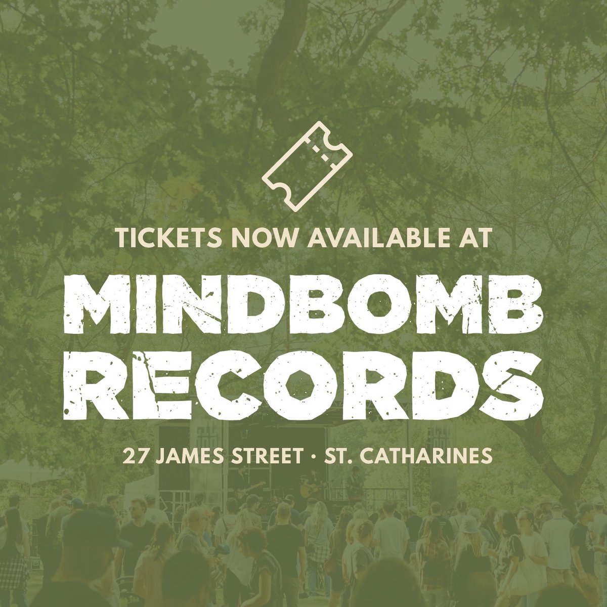 For those who love the feel of a physical ticket, we’ve got you covered. Hard tickets are now available at Mindbomb Records for a limited time - your go-to spot for vinyl and now, #Cicada2024 tickets too! 🎶🎫