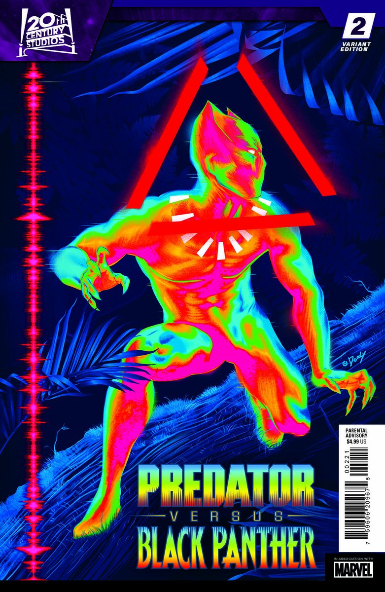 Jonasinker's tweet image. Predator vs Black Panther #2 on next month 9/25 (I posted that it would come out today but I got the dates wrong, sorry ^^) @SeanDamienHill @Marvel