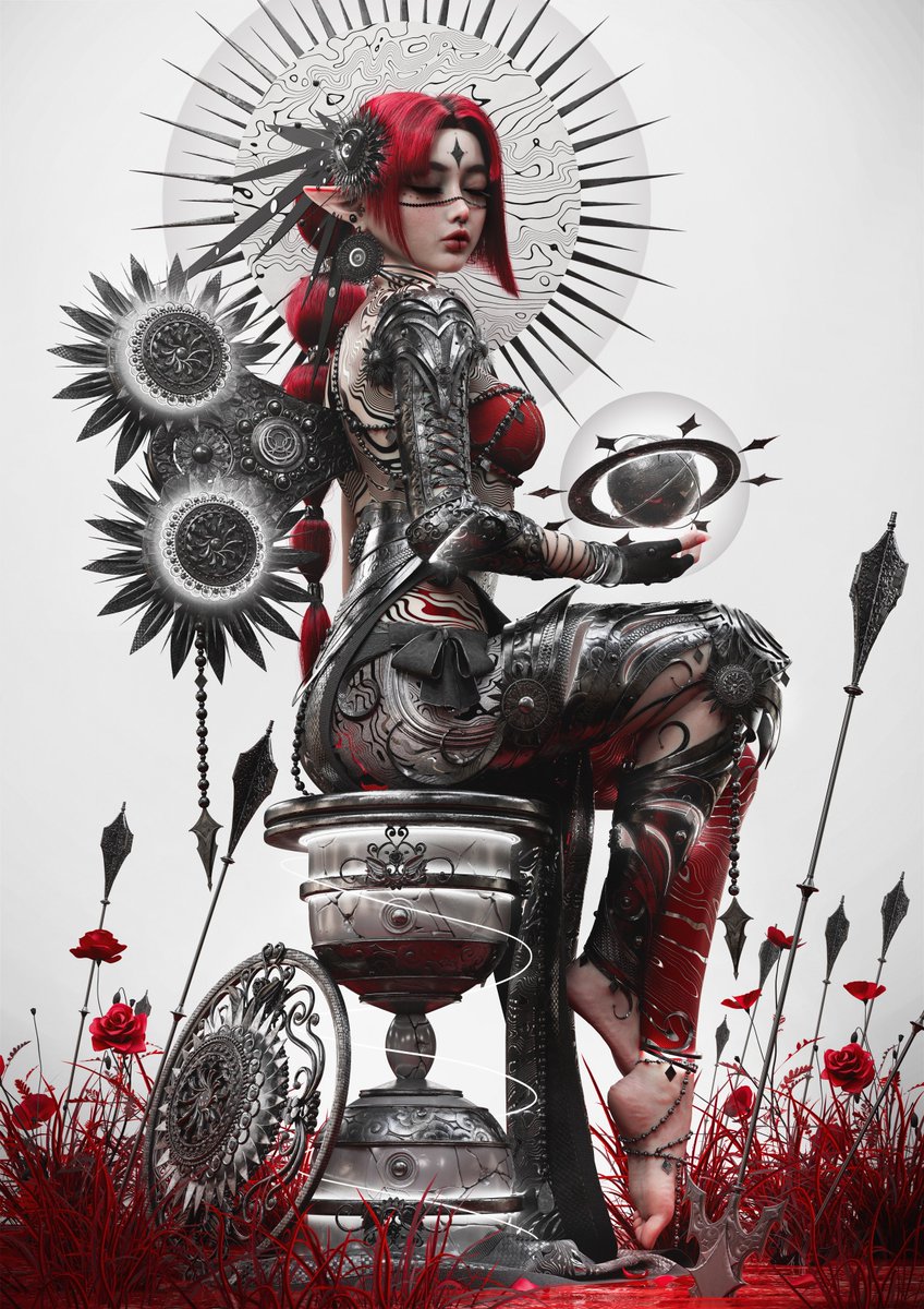 . FIELDS OF SILENCE

3D sculpted / no AI
