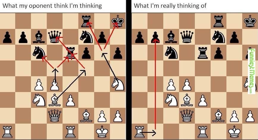 ChessWithLiza's tweet image. Sometimes it be like that 😂 

#chess #joke #meme