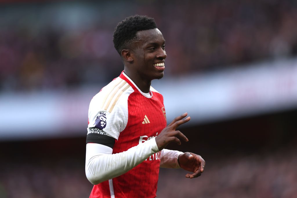 FabrizioRomano's tweet photo. 🚨🔴🔵 After official bid from #CPFC to Arsenal revealed earlier, agreement done between Crystal Palace and Eddie Nketiah’s camp on personal terms!

Contract in place, salary agreed and final details being sorted to prepare all docs.

Club to club agreement getting closer. https://t.co/Iyby9pDk8j