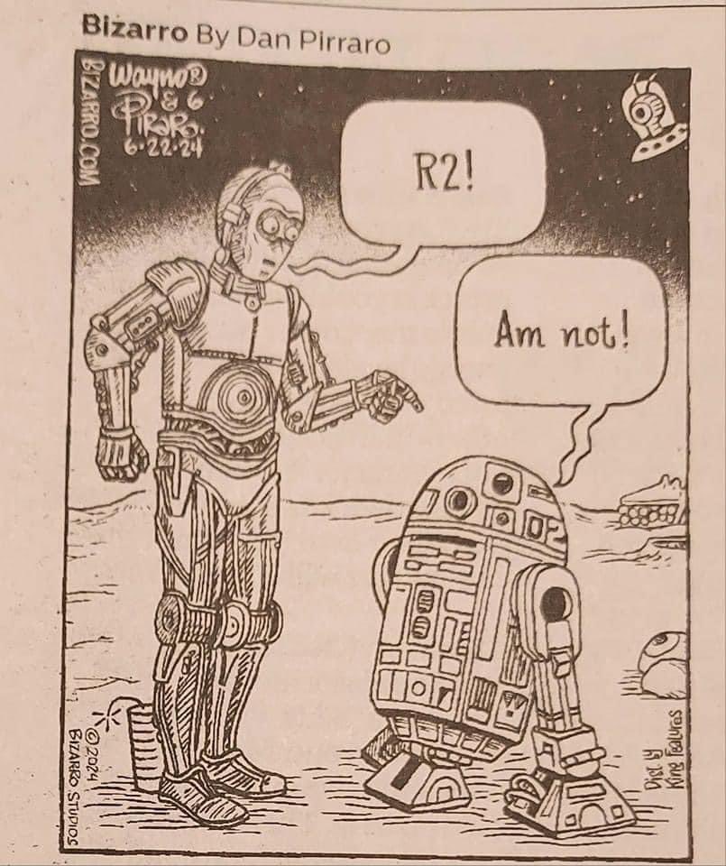 AstromechJ's tweet image. Legend has it the argument still continues. 

#3PO #R2