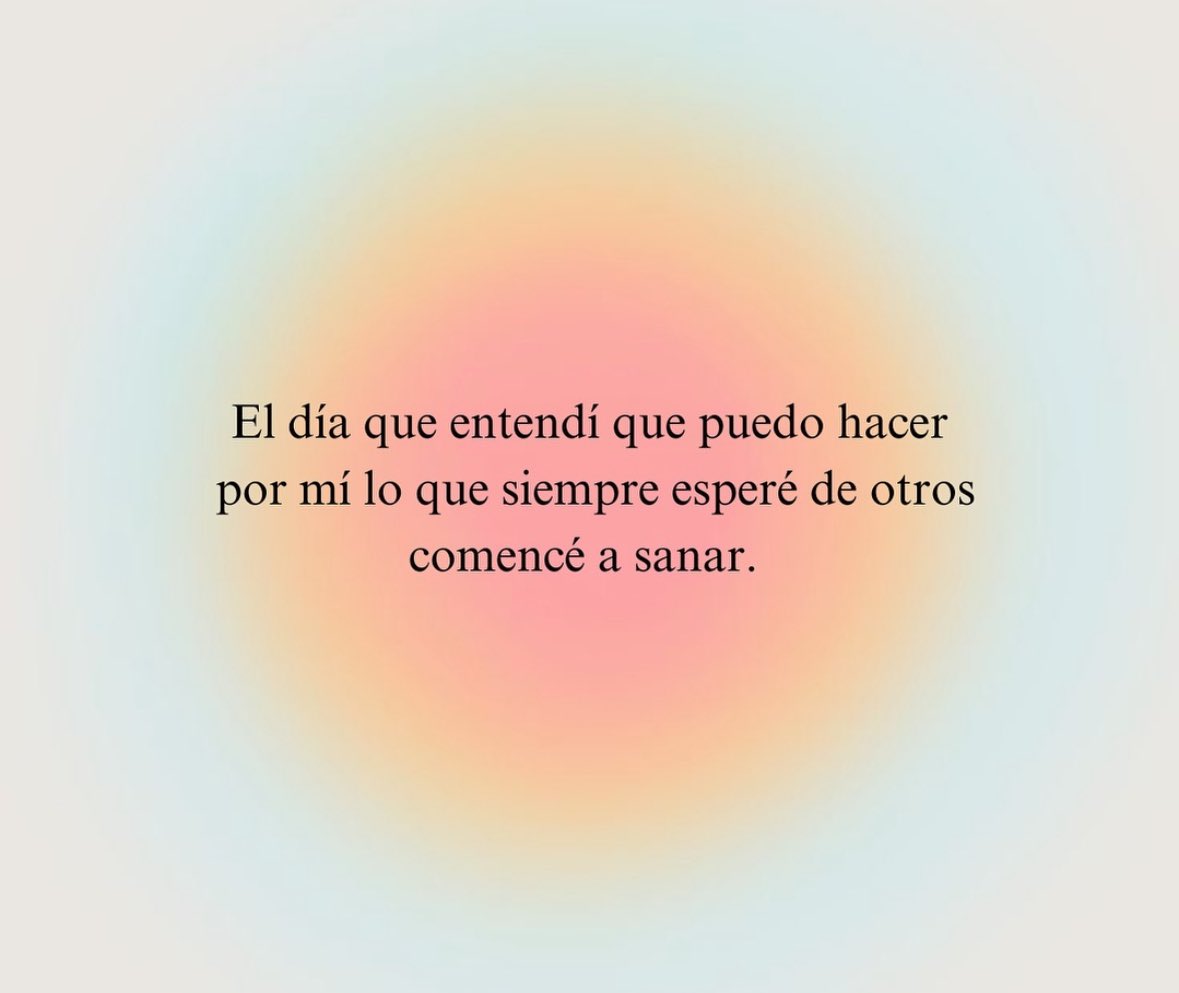 Se llama amor propio ❤️‍🩹