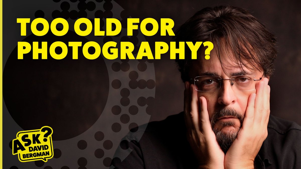 "What advice would you give to someone over 50 who wants to change careers and become a photographer?”

Check out <a href="/davidbergman/">David Bergman</a>'s answer on our brand-new episode of "Ask David Bergman!" out now on AdoramaTV!  Watch here: youtube.com/watch?v=7s1jgN…