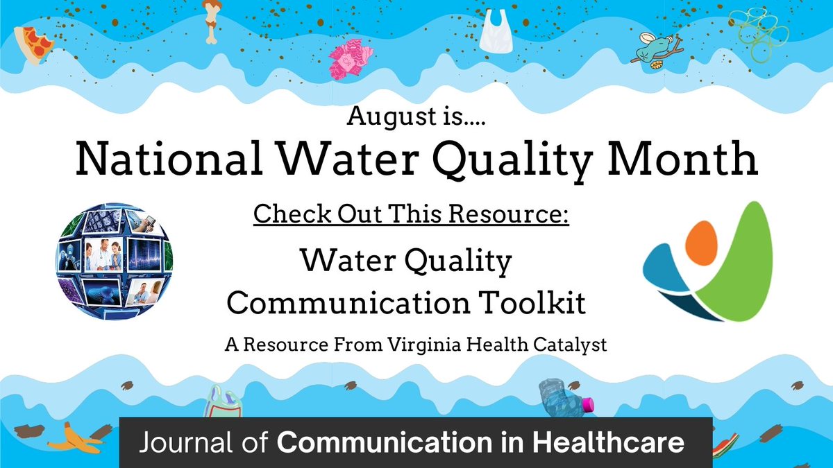 JCIHonline's tweet photo. August is #NationalWaterQualityMonth💧

Review this toolkit from @VAOralHealth for valuable insights on supporting #waterutilities and accurately communicating about #waterquality issues:

https://t.co/BZOaDOCMBm

#healthcommunication #healthedu #healthpromotion https://t.co/wdaOOcX7G5