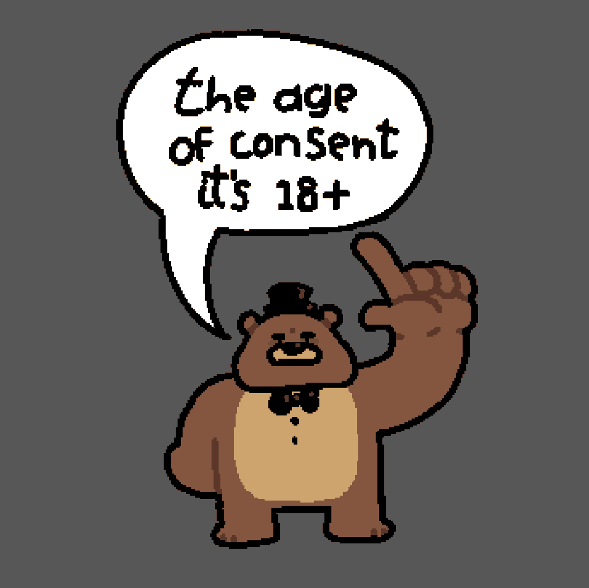 PepoPepito7's tweet photo. Freddy's truth telling programming it's at it again!!!
#FNAF https://t.co/O5IM7jd7SI