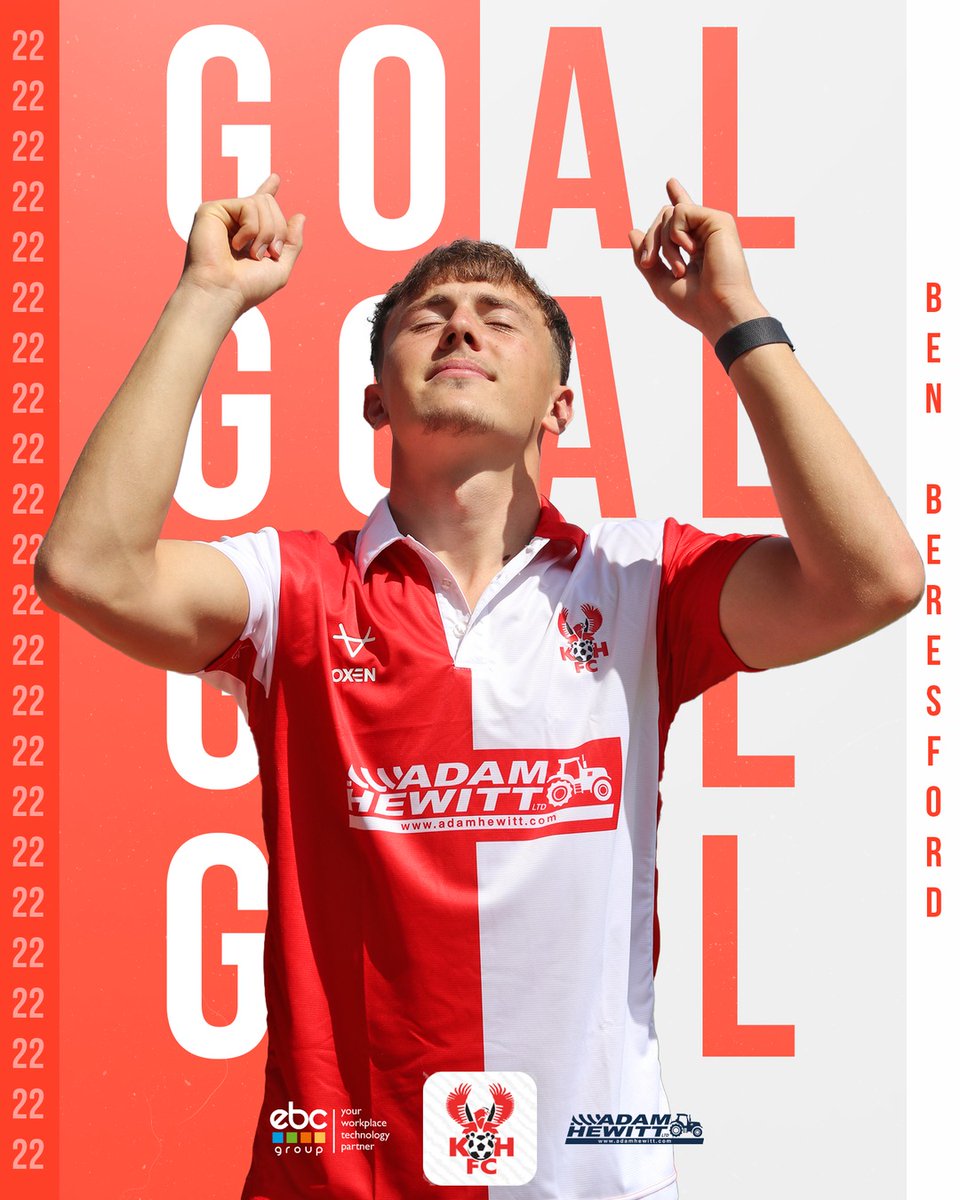 khfcofficial's tweet photo. [23] HARRIERS 1-0 Oxford City

Corner is nodded down by Downing and reaches an unmarked Beresford who steadies himself before tapping home!

#Harriers 🦅 https://t.co/Yka9TsIC5J