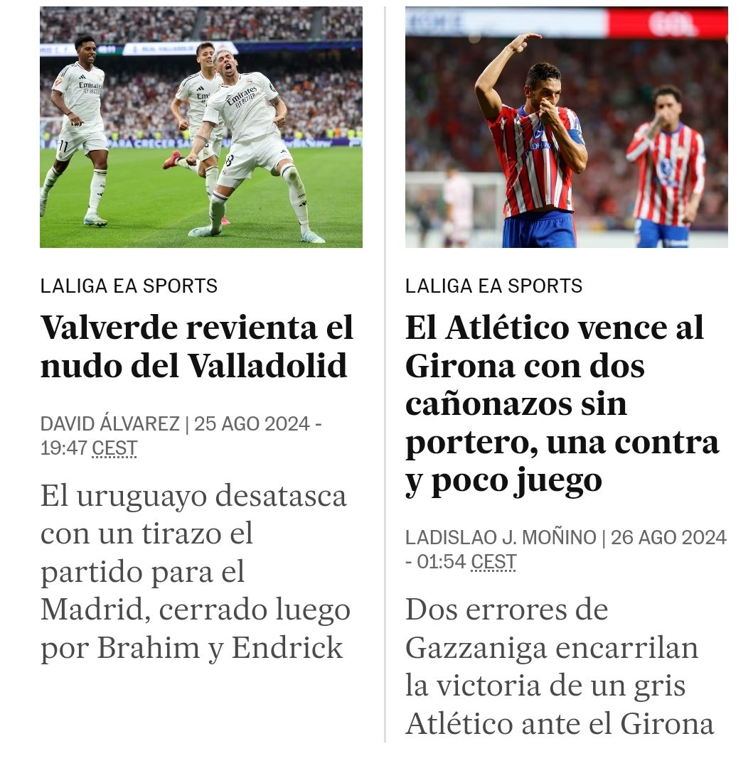 Normal no, Le Barcelona gana 1 - 0 y gana de milagro, El Madrid  gana 1 - 0 y el relato es estos partidos se tienen que ganar como sea.