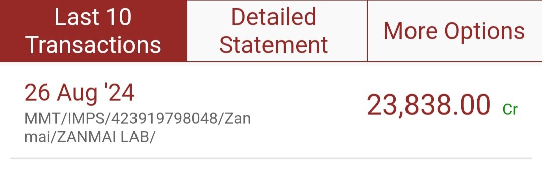 abintomic's tweet photo. I got first payment of INR withdrawal .Thanks WazirX and Nishal sir https://t.co/jJRhQt2sHe