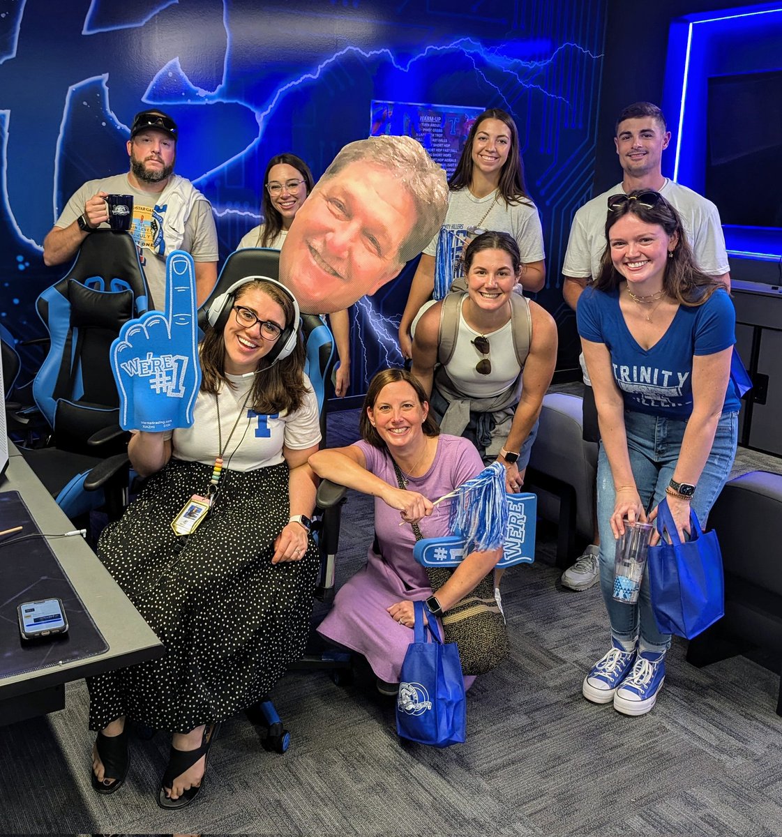 msim6y's tweet photo. Happening Now at Trinity Area...100th Year Celebration and scavenger hunt using Goose Chase through our new Intermediate School &amp; Newly Renovated TMS.   What a Great Day to be a Hiller! Past or Present! #trinitypride @TRINITY_MLUCAS @TrinityAreaSD https://t.co/8OAg7JPzme