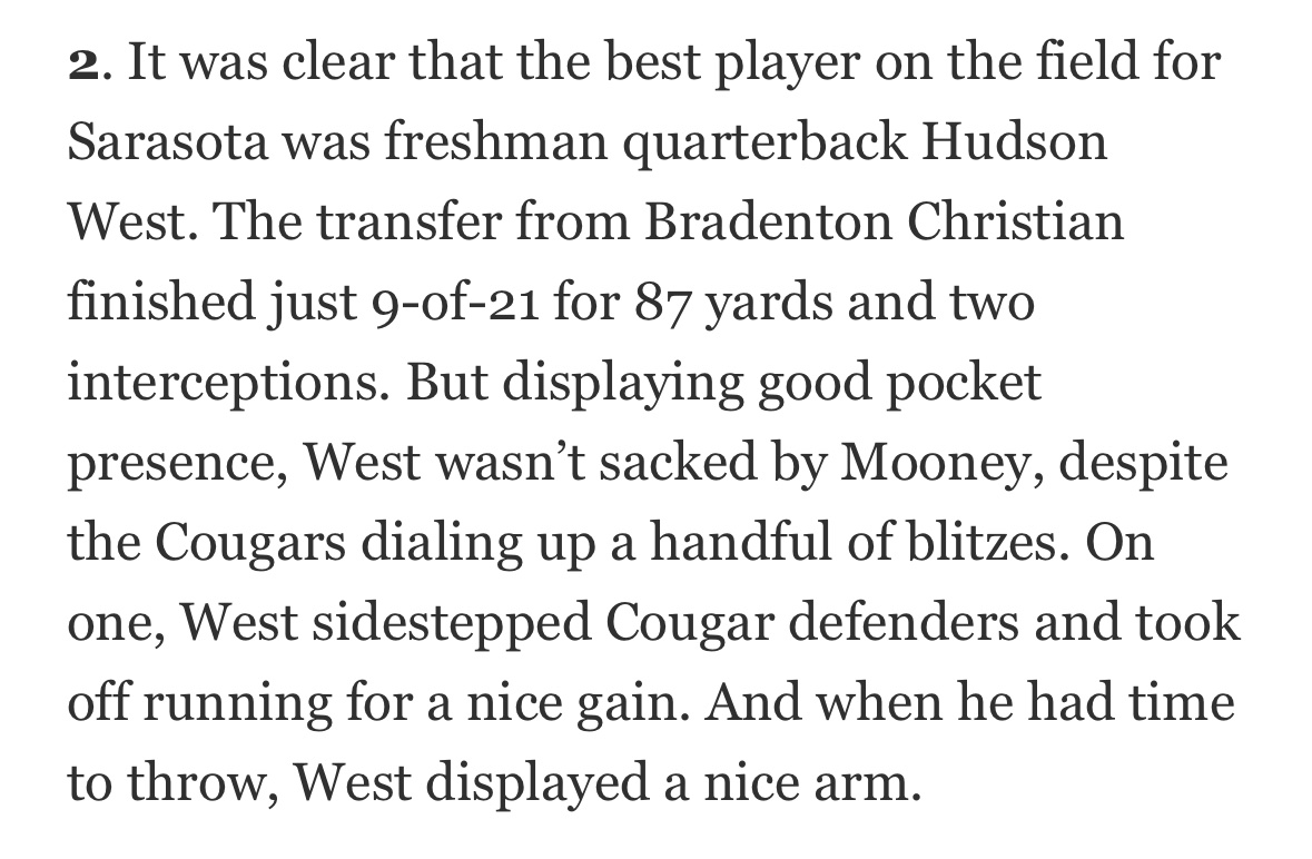 Thank you for the write up <a href="/htpreps/">Herald-Tribune sports</a>. <a href="/ampcampbell3/">amp campbell</a>  <a href="/Sarasota_FB/">Sarasota Football</a>
