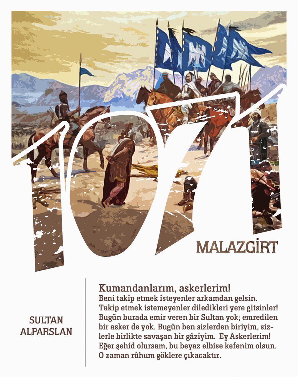 HalitCetkin's tweet photo. #MalazgirtZaferi1071 https://t.co/geQhZknhD8