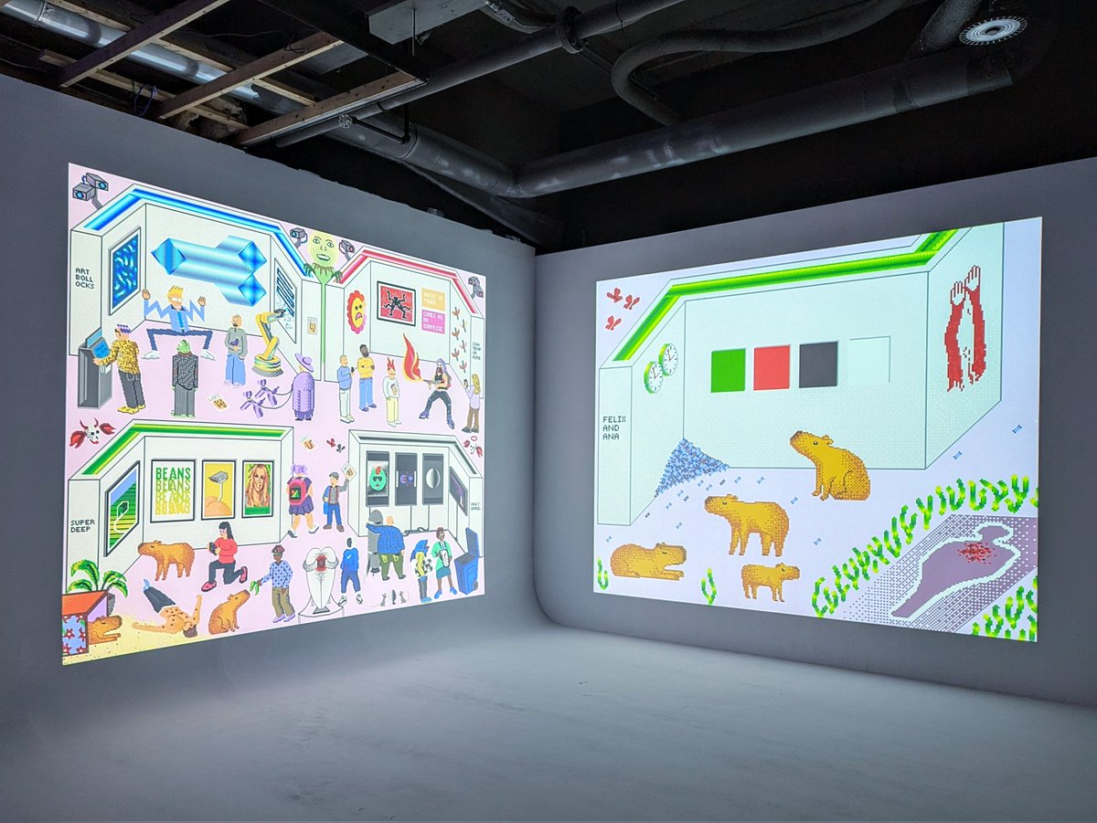 The RGB MTL event in Montreal was an absolute blast. No blockchain talks. No product placement, no crypto. Just pure art fire till morning hours (and a few drinks). I'm coming back next year. Hope to see you all there too. Amazing show. Congrats to all involved 🔥🔥🔥