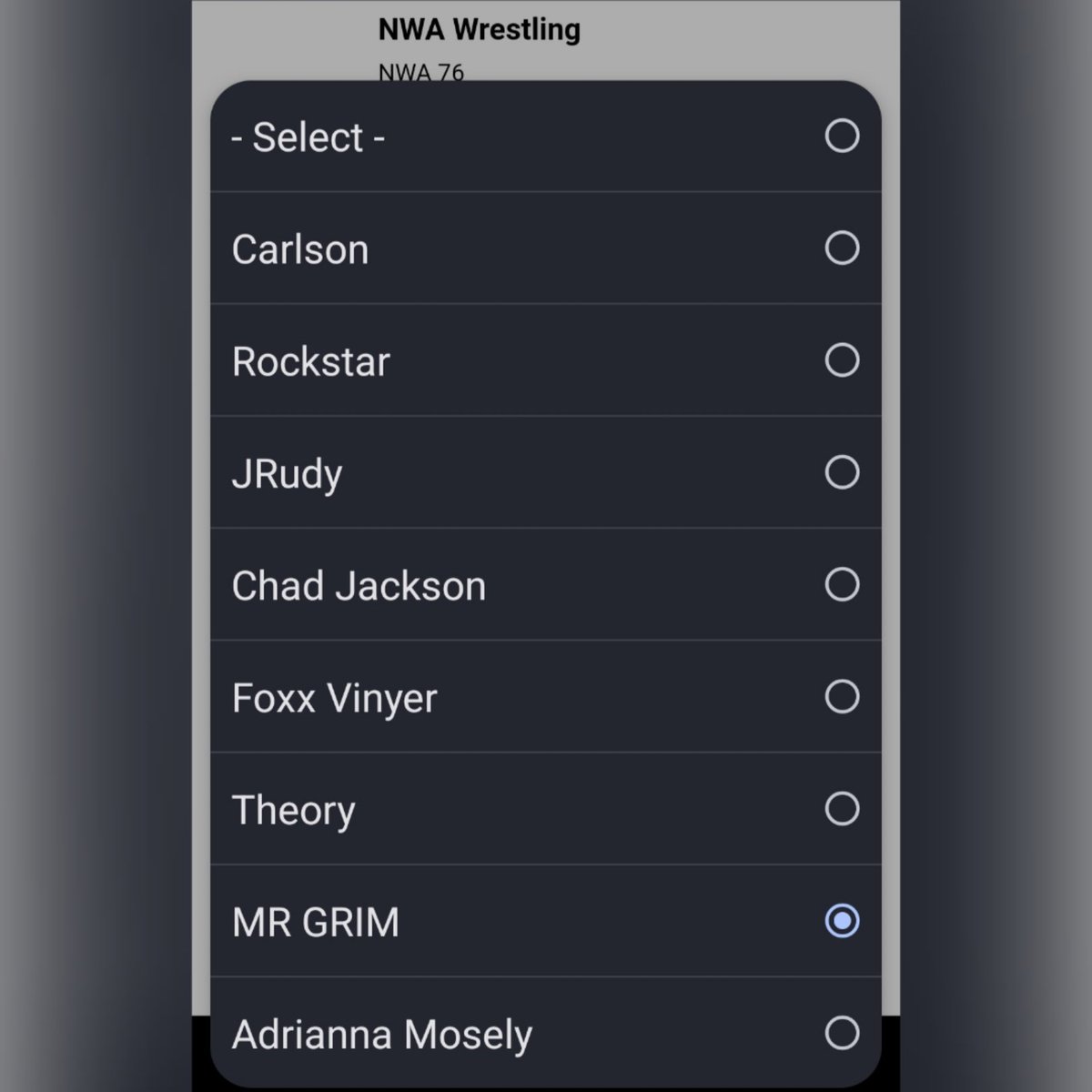 MRGRIM_IS4_HIRE's tweet photo. This Saturday, someone at @nwa has a contract on their head.
And I'm about to get that money!!!!!!
It's time to show them exactly why I'm #GrimAF
Click this link to get tickets,
https://t.co/tCOMJ7qMUW
And when it asks what wrestler you're supporting, click MR GRIM https://t.co/Vx8NUFqSTm