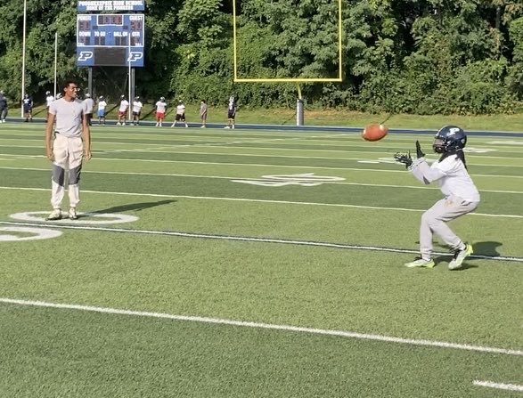 Fall preseason is here. This morning, Pioneers football team is on the field, volleyball is working out on the court and cheerleading is sharpening its routine on the track. Other practices are starting soon. Check back for more on the first day.