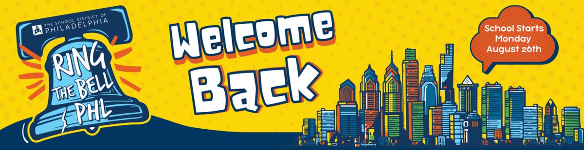 Happy first day of school!

Learn more about the beginning of the year here: - philasd.org/ringthebell/
