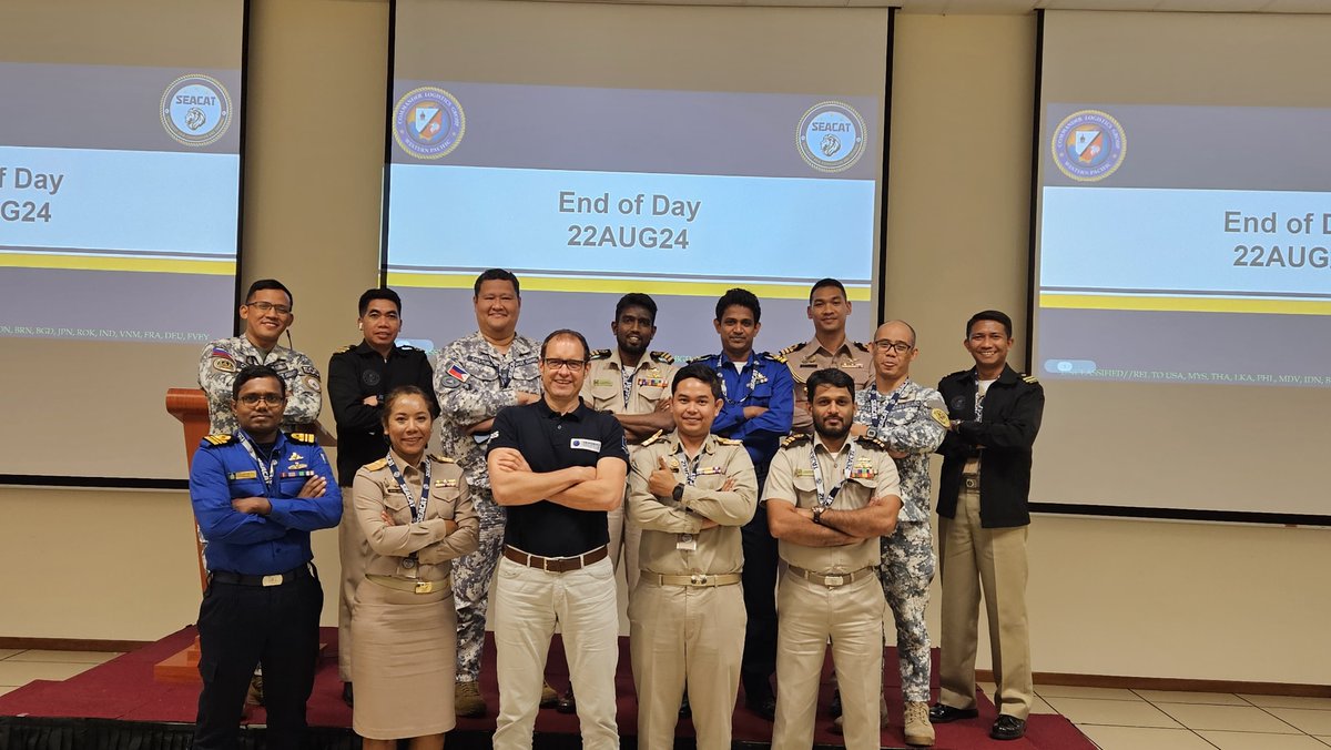 CrimarioII's tweet image. 🌟 Real-Time Synergy 🌟 we showcased the powerful integration of #IORIS and #SEAVISION during the SEACAT Exercise. Uniting agencies, sharing live updates, and integrating SEAVISION data, this demo set the stage for greater IORIS adoption in future ops. #MaritimeExcellence #SEACAT