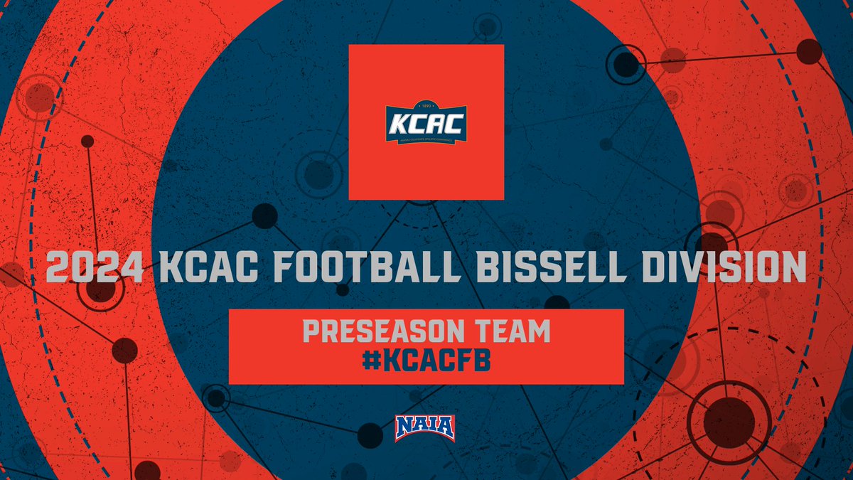 The Kansas Collegiate Athletic Conference is proud to announce the 2024 KCAC Football Bissell Division Preseason Team, as voted on by coaches within the division! #KCACfb

kcacsports.com/news/2024/8/23…

<a href="/NAIA/">NAIA</a> <a href="/NAIAFBALL/">NAIAFBALL</a>