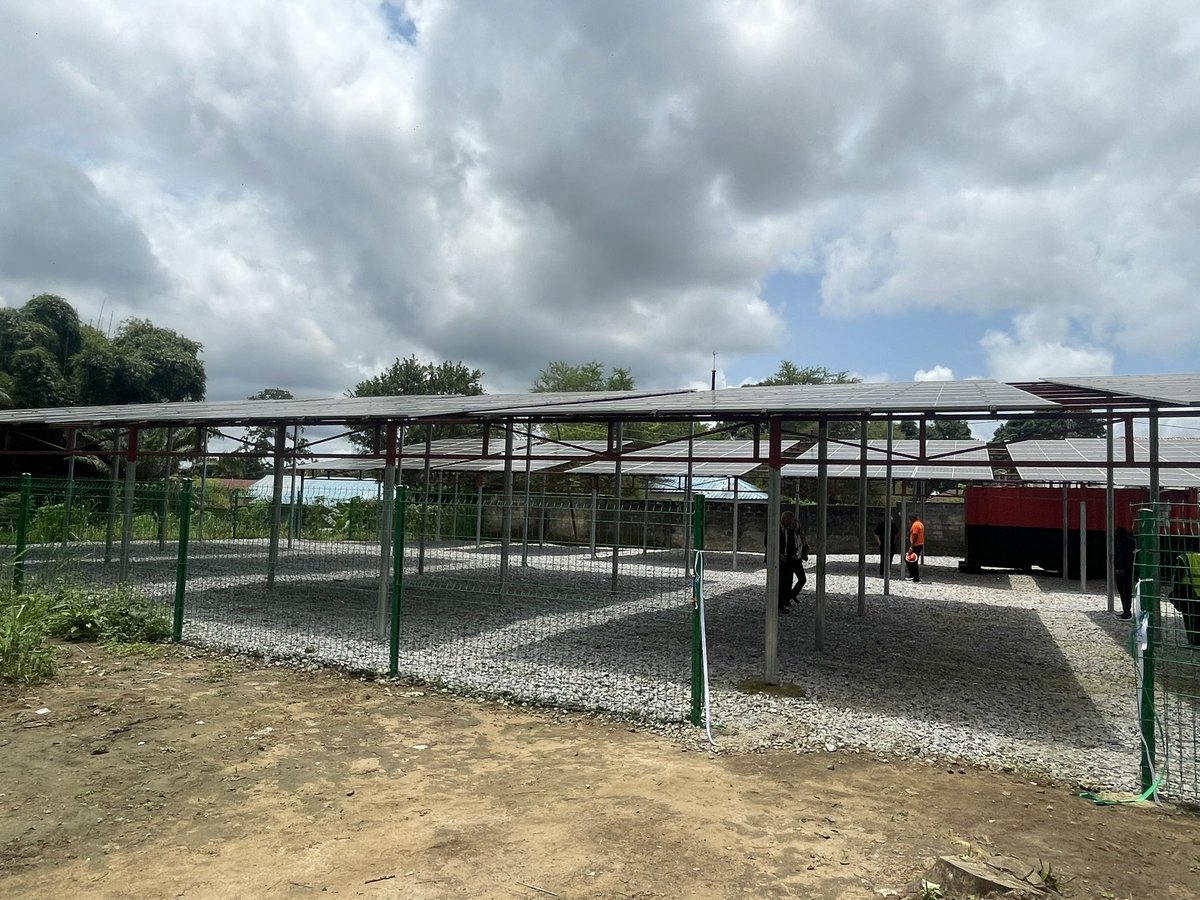 MoH (@mohs_sl) on Twitter photo #MoH's <a href="/DrJalika/">Dr. Jalikatu Mustapha</a> just commissioned a new solar installation project for Bo Government Hospital. It covers 70% of the hospital's energy needs, with plans to expand to 100%. <a href="/DembyAustin/">Austin Demby</a> is grateful to <a href="/JohnHopkins/">John Hopkins</a>, <a href="/DirectRelief/">Direct Relief</a>, #SCCM, #IGPC & others who made this possible. #MoH's <a href="/DrJalika/">Dr. Jalikatu Mustapha</a> just commissioned a new solar installation project for Bo Government Hospital. It covers 70% of the hospital's energy needs, with plans to expand to 100%. <a href="/DembyAustin/">Austin Demby</a> is grateful to <a href="/JohnHopkins/">John Hopkins</a>, <a href="/DirectRelief/">Direct Relief</a>, #SCCM, #IGPC & others who made this possible.
