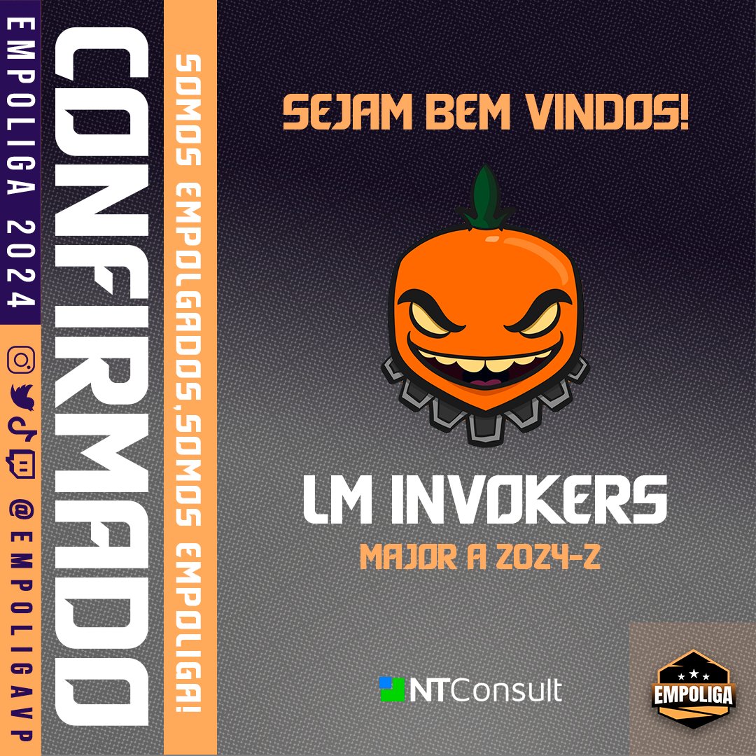 ABRAM ALAS PARA A LARANJUDA🍊!

A <a href="/LaranjaMecLos/">Laranja Mecânica 🍊⚙️</a> é a mais nova cara na #EmpoligaVP #MajorA!

Sejam Bem Vindos LM Invokers! 

<a href="/ntconsult_/">NTConsult</a>