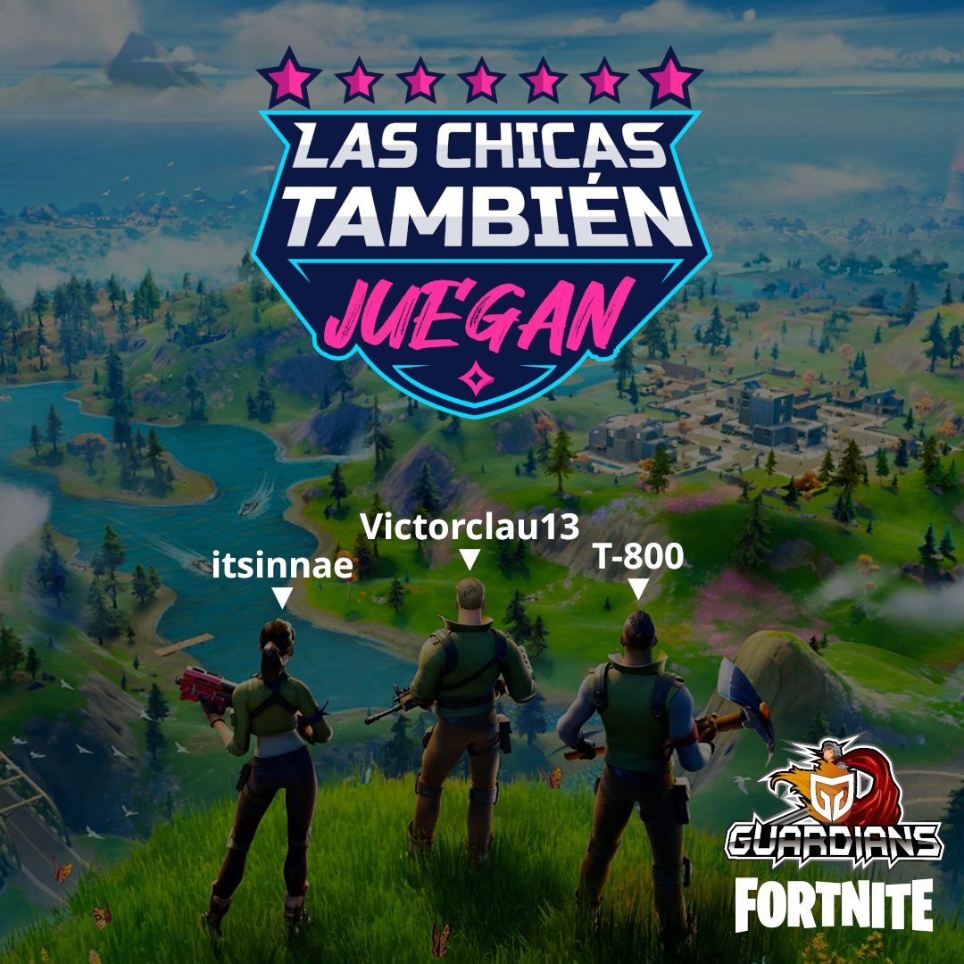 ¡Este sábado a las 10:30 en La Grada Espacio Joven Creativo de Las Palmas de Gran Canaria, se llevará a cabo la final de #Fortnite de <a href="/LCTJ22/">las chicas también juegan 24’</a>! 🏆🎮

⛏️ <a href="/itsinnae/">inna is a lonely bitch 🪄</a> 
⛏️ <a href="/victorclau13/">Victorclau13</a> 
⛏️ #T800

¡No se lo pierdan, la batalla será épica!